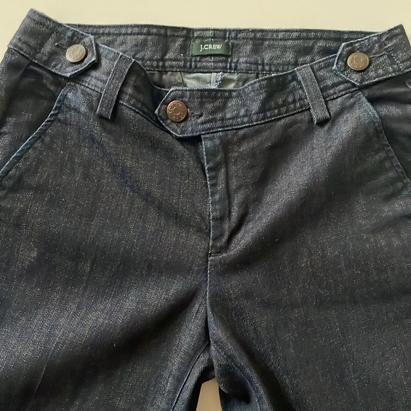 J.CREW SIZE 28 98% COTTON DARK BLUE JEANS - Picture 1 of 8